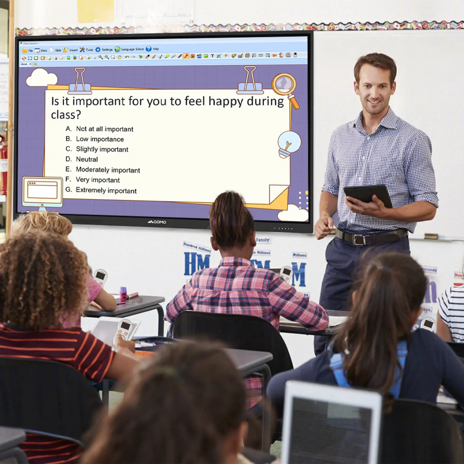 QOMO, Building Intelligent Classrooms