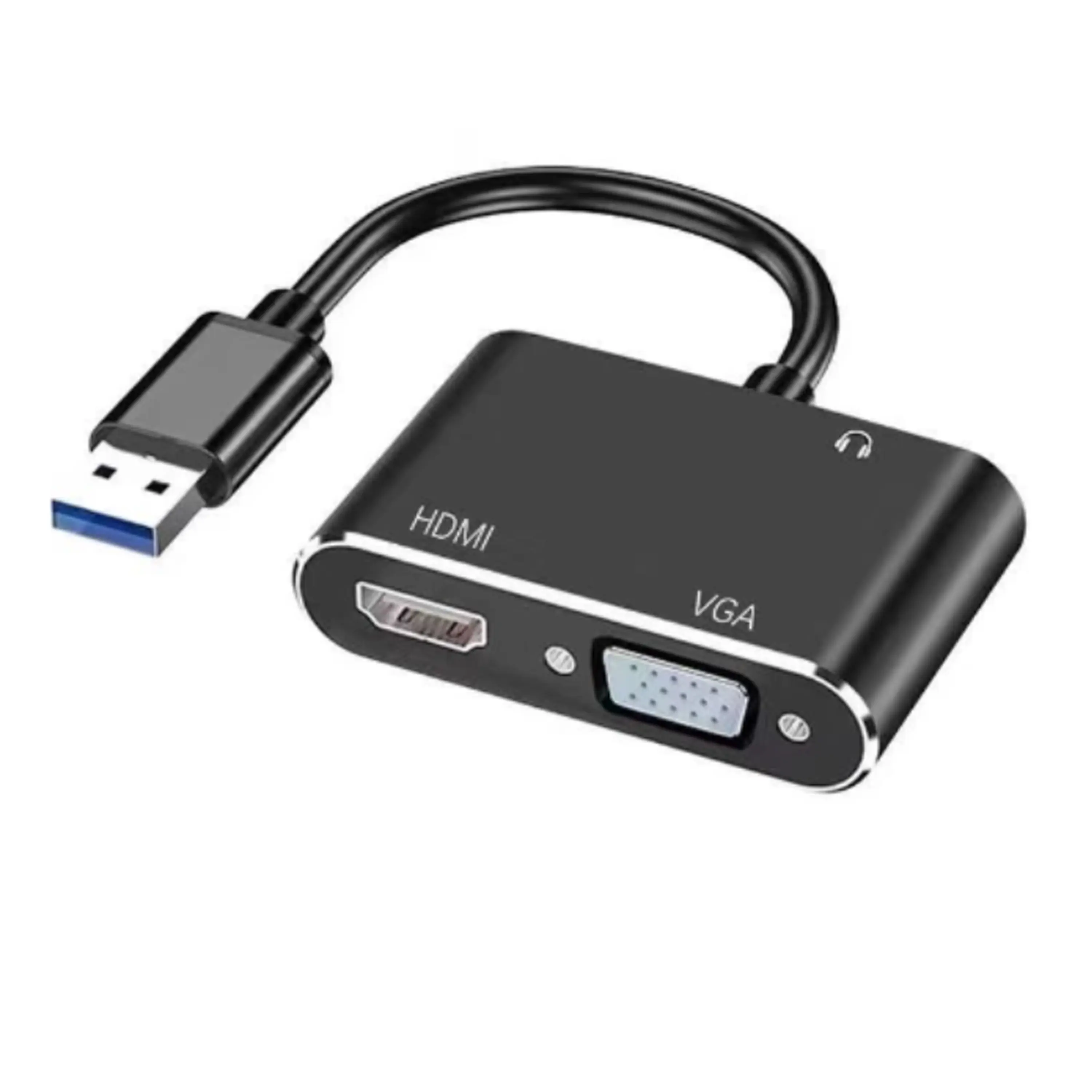 USB to HDMI and VGA Adapter